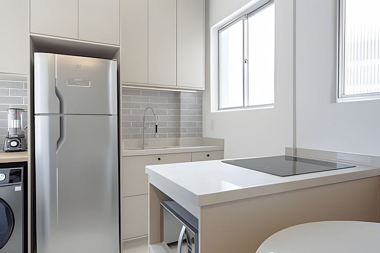 Apto Design Moderno com Vista Mar